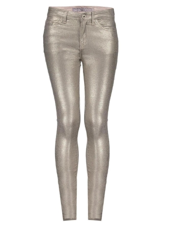 Geisha Girls Jeans METALLIC SNAKE PRINT JEANS 31522K 10 Gold