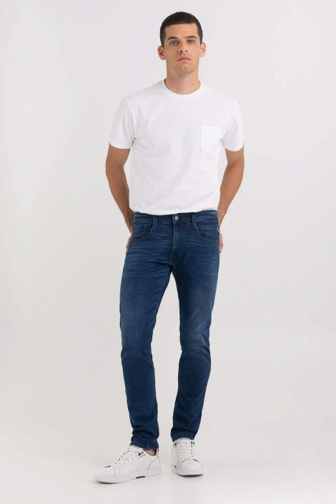 Replay blauwe heren jeans | Model