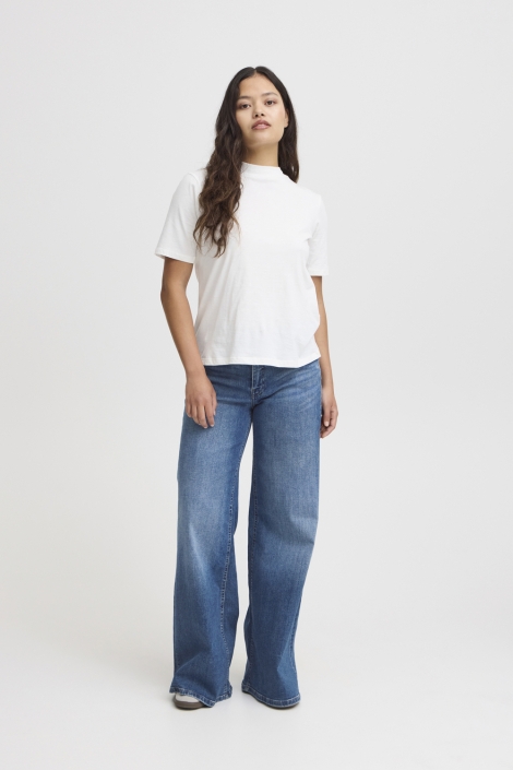 Ichi blauwe dames jeans | Model