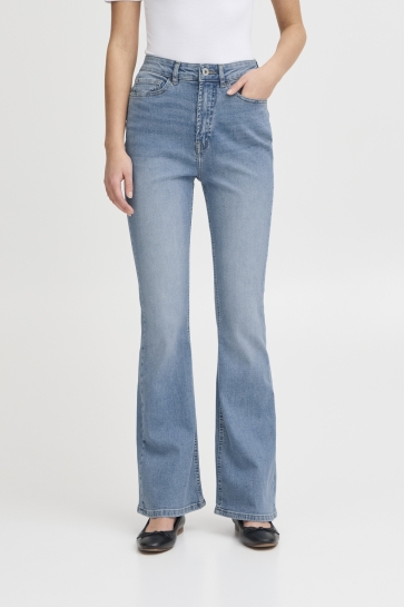 Ichi Jeans IHTWIGGY FLARED HIGH WAIST 20122437 200343 LIGHT BLUE