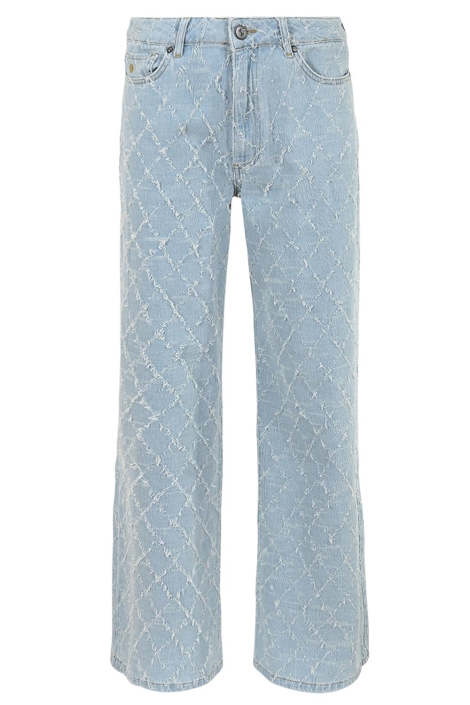Dnm pure blauwe dames jeans | Vooraanzicht