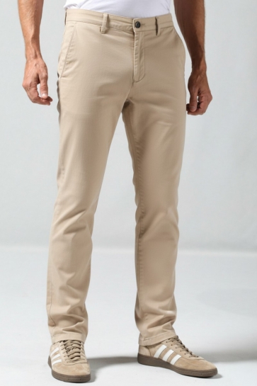 Gabbiano Broek ESSENTIELE CHINO PANT JOGG 825785 4445 taupe