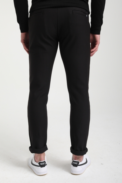 Gabbiano zwarte heren broek | Model achteraanzicht