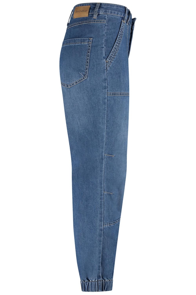 Red Button blauwe dames jeans | Zijaanzicht