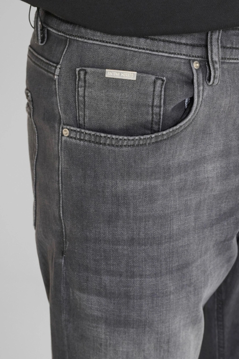 Antony Morato grijze heren jeans | Close up
