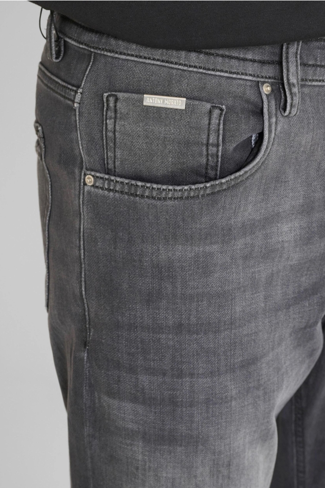 Antony Morato grijze heren jeans | Close up