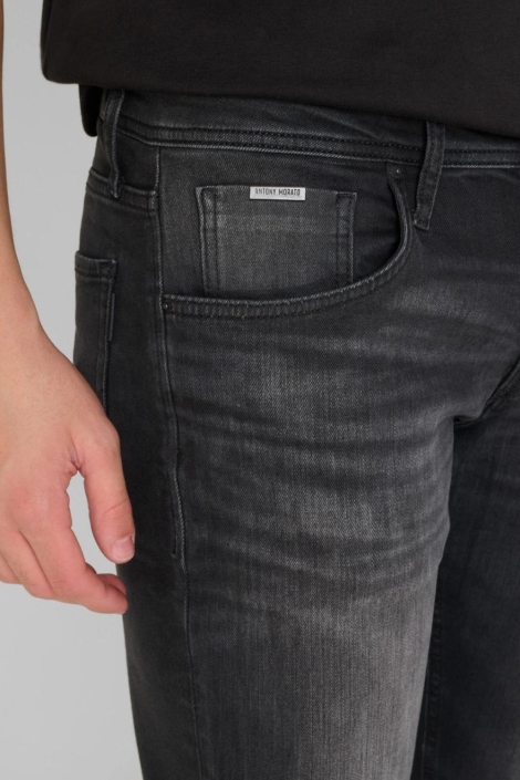 Antony Morato zwarte heren jeans | Close up
