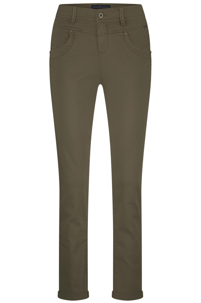 Red Button groene dames broek | Vooraanzicht
