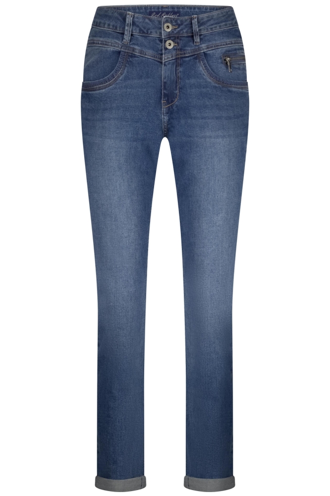 Red Button blauwe dames jeans | Vooraanzicht