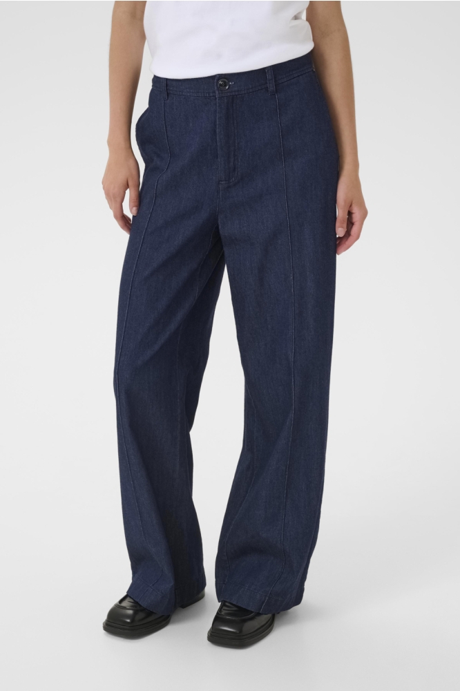 Part Two blauwe dames jeans | Model vooraanzicht