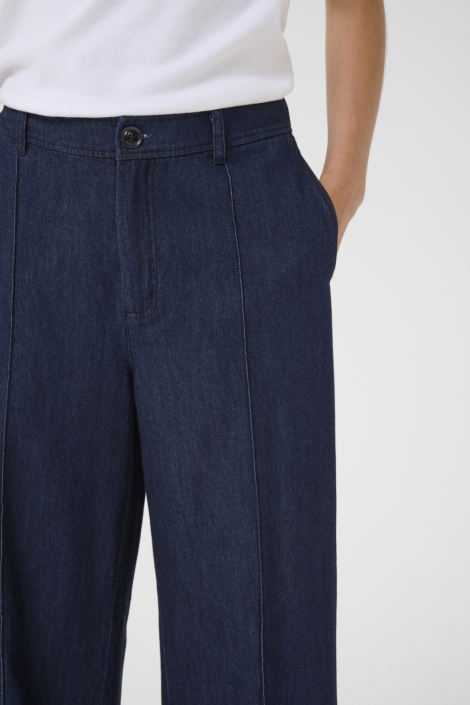 Part Two blauwe dames jeans | Close up