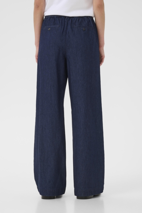 Part Two blauwe dames jeans | Model achteraanzicht