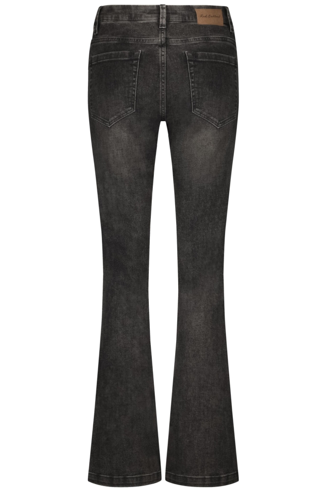 Red Button zwarte dames broek | Achteraanzicht