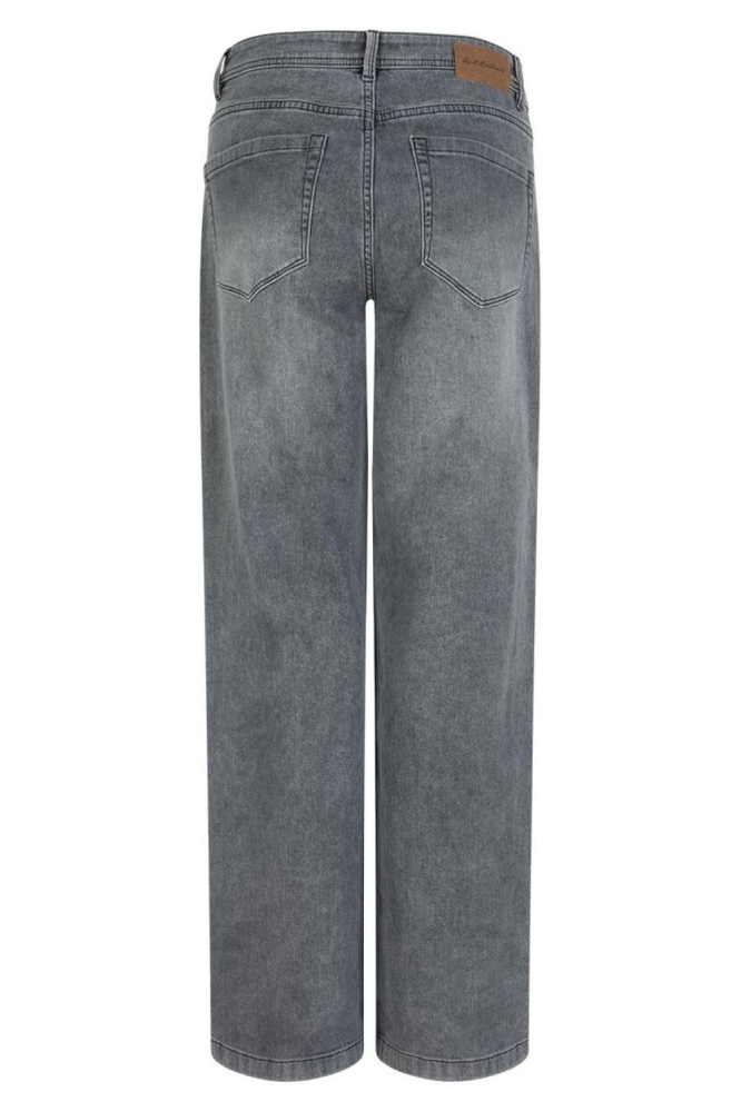 Red Button grijze dames broek | Achteraanzicht