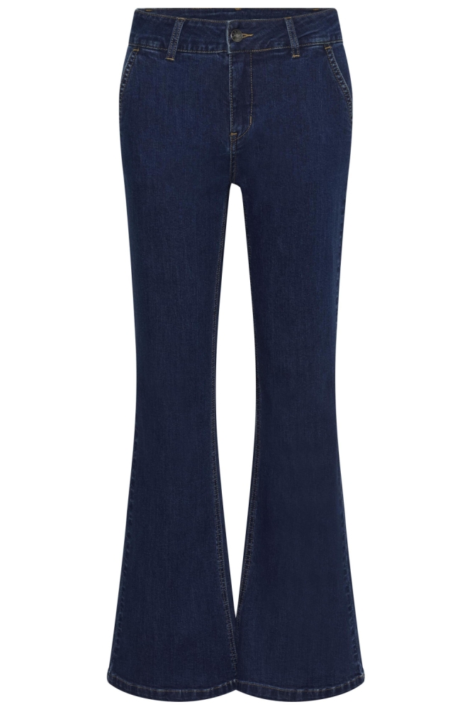 Culture blauwe dames jeans | Vooraanzicht