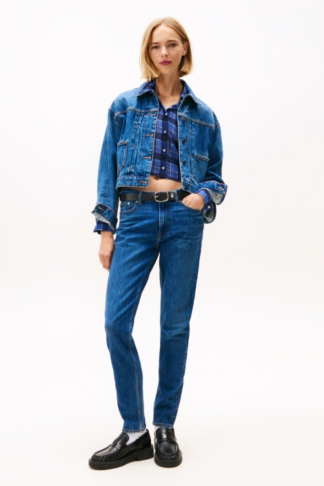 Tommy Jeans blauwe dames jeans | Model