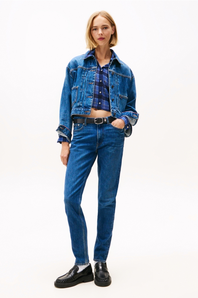 Tommy Jeans blauwe dames jeans | Model