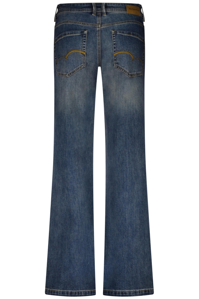 Red Button blauwe dames jeans | Achteraanzicht