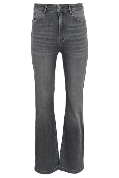 Dnm pure grijze dames jeans | Vooraanzicht