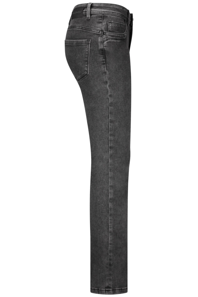 Red Button zwarte dames jeans | Zijaanzicht