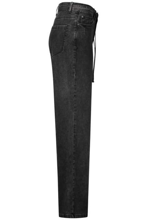 Red Button zwarte dames jeans | Zijaanzicht