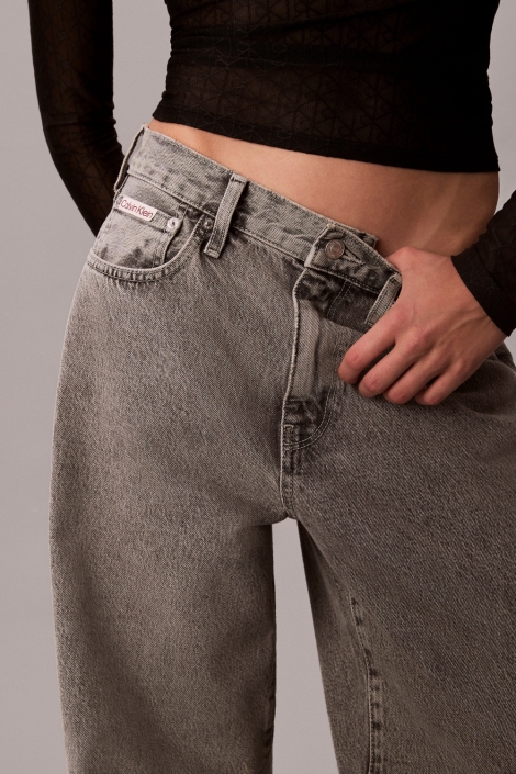 Calvin Klein grijze dames jeans | Kleurstaal