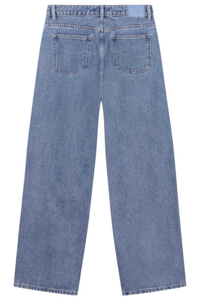 Refined Department blauwe dames jeans | Achteraanzicht