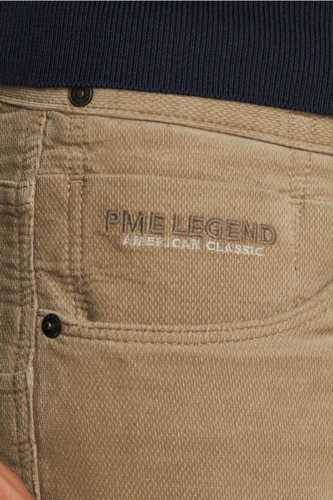 PME legend camel heren broek | Close up