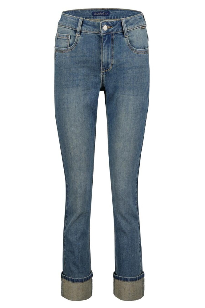 Red Button blauwe dames jeans | Vooraanzicht