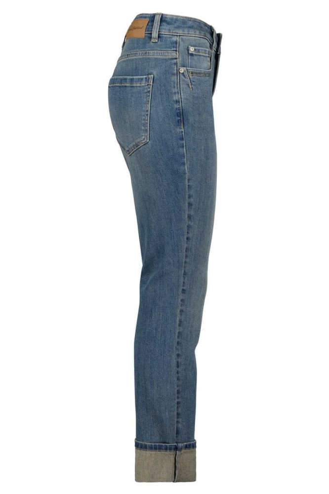 Red Button blauwe dames jeans | Zijaanzicht