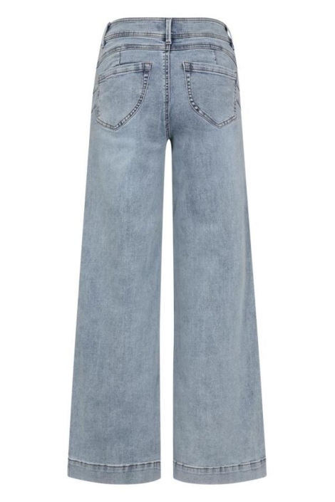 Freequent blauwe dames jeans | Achteraanzicht