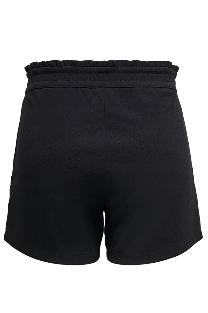 Jacqueline de Yong zwarte dames korte broek | Achteraanzicht