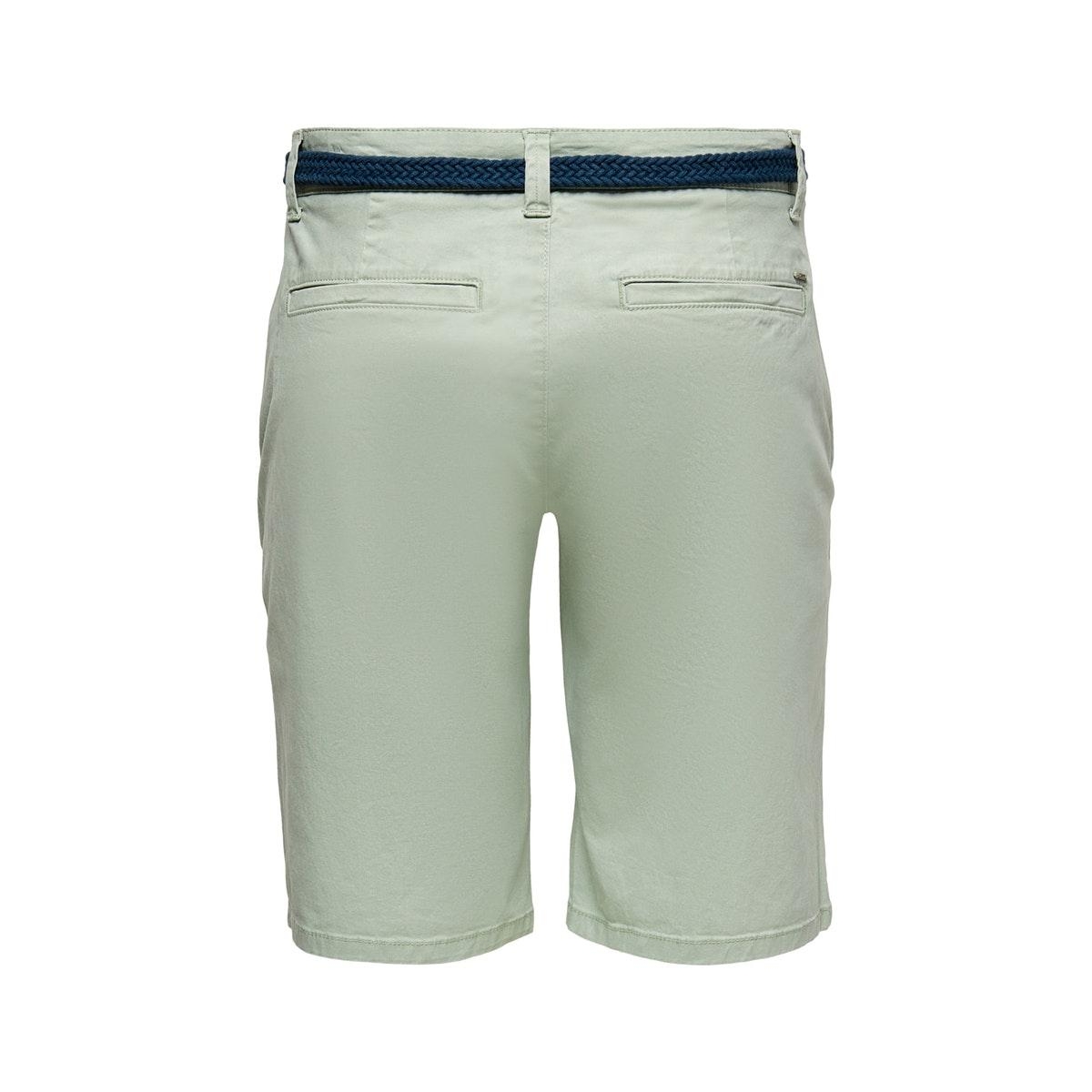 onswill chino shorts belt pk 6557 noos 22016557 only & sons korte broek