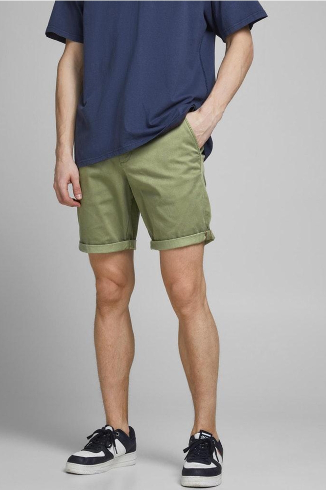 JJIBOWIE JJSHORTS SOLID SA STS 12165604 DEEP LICHEN GREEN