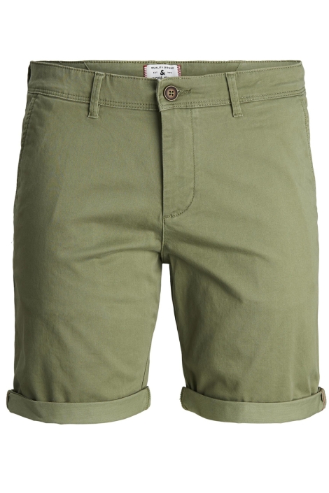 Jack & Jones groene heren korte broek | Vooraanzicht