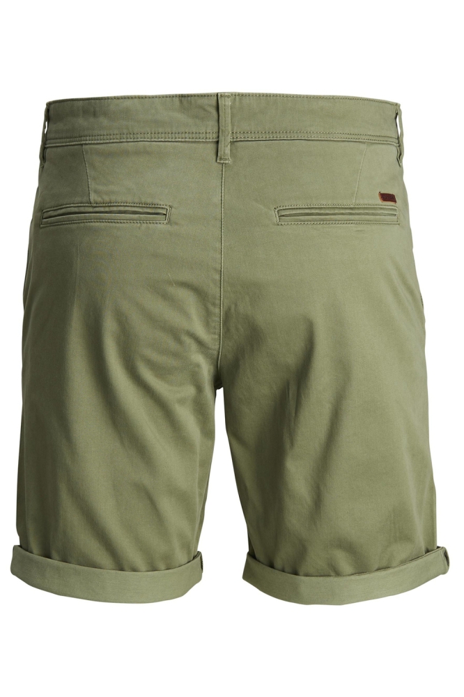 Jack & Jones groene heren korte broek | Achteraanzicht