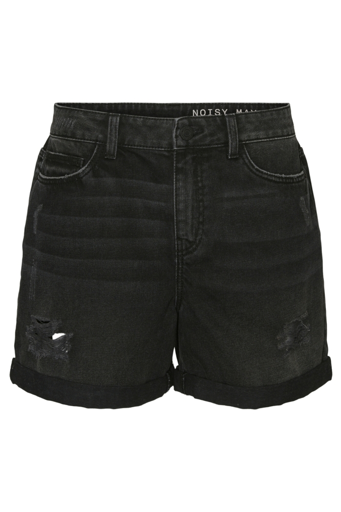 NMSMILEY NW DEST SHORTS VI061BL NO 27010865 BLACK DENIM