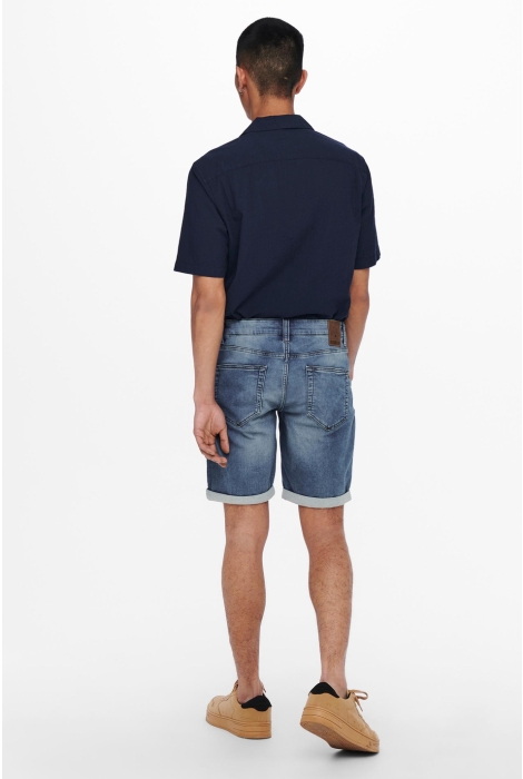 Only & Sons onsply life jog blue shorts pk 8584