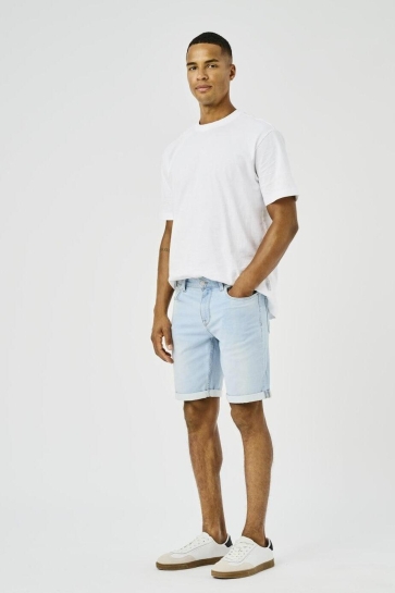Only & Sons Broek ONSPLY LIFE BLUE JOG SHORTS PK8587 22018587 BLUE DENIM
