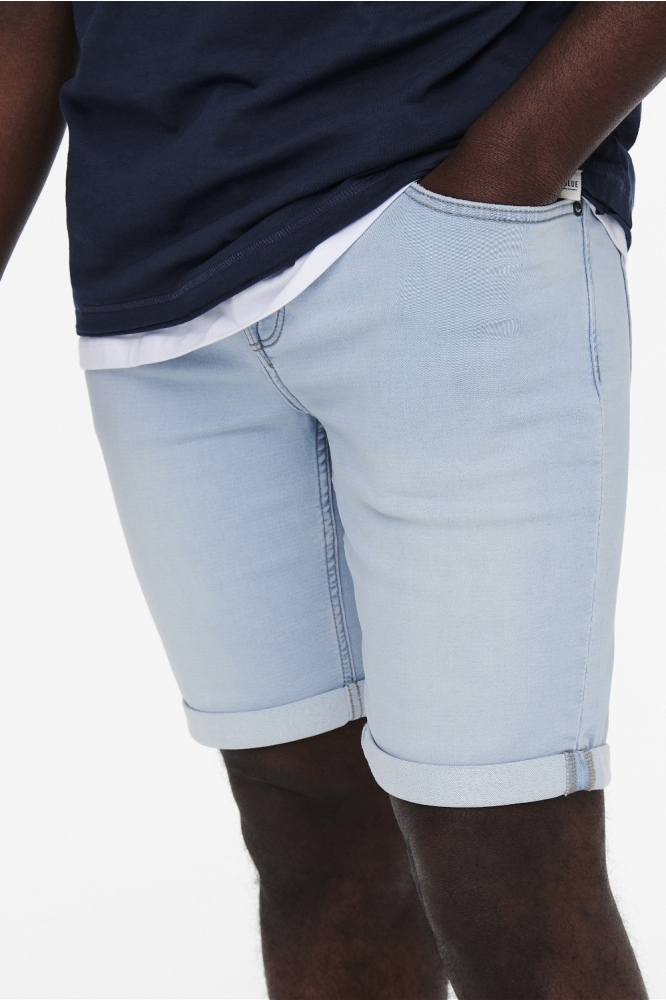 ONSPLY LIFE BLUE JOG SHORTS PK8587 22018587 BLUE DENIM