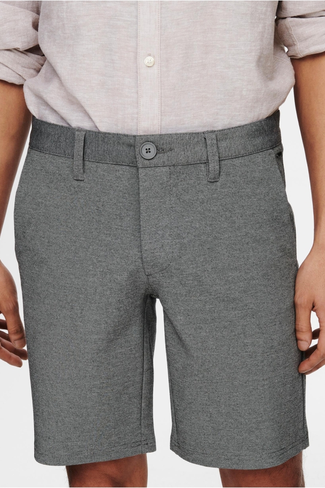 ONSMARK SHORTS GW 8667 NOOS 22018667 MEDIUM GREY MELANGE