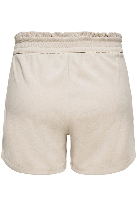 Jacqueline de Yong beige dames korte broek | Achteraanzicht