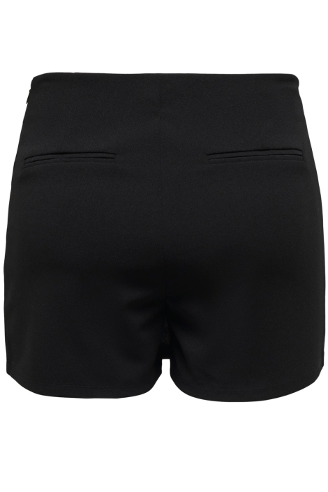 Jacqueline de Yong zwarte dames korte broek | Achteraanzicht