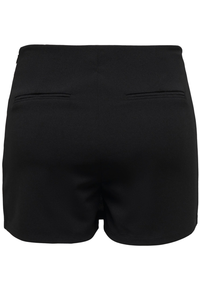Jacqueline de Yong zwarte dames korte broek | Achteraanzicht