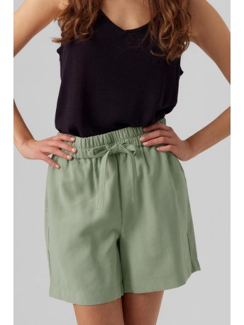 Vero Moda Broek VMCARMEN HR LOOSE SHORTS NOOS 10278931 Reseda