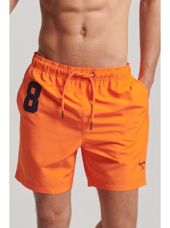 Superdry Broek VINTAGE POLO SWIMSHORT M3010220A DENVER ORANGE