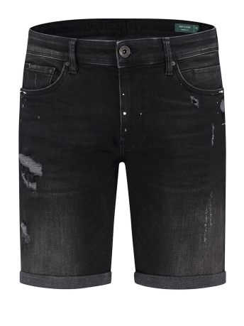 Purewhite Broek THE STEVE W1076 87 DENIM DARK GREY