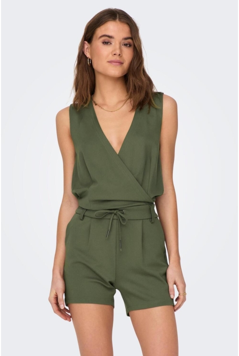 Only onlpoptrash life s/l easy playsuit