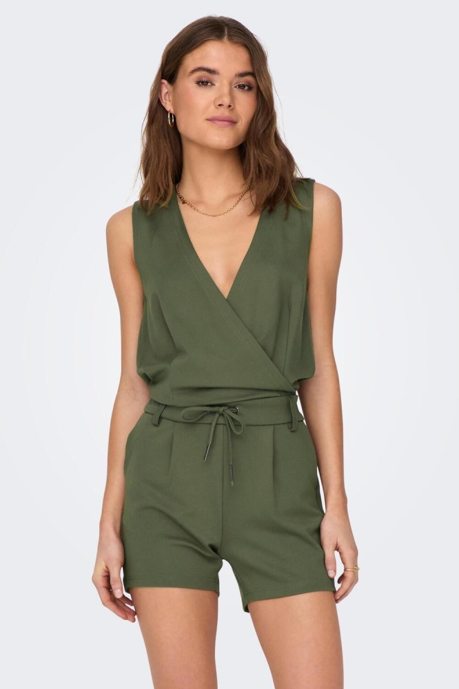 ONLPOPTRASH LIFE S/L EASY PLAYSUIT 15141380 KALAMATA