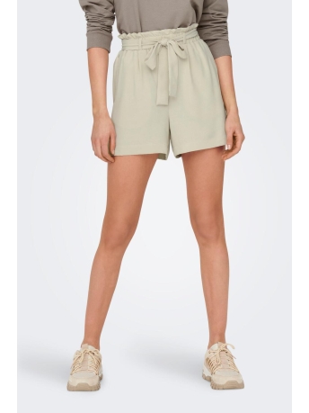 Only Broek ONLMETTE LAVENDER PAPERBAG SHORTS N 15226471 PUMICE STONE
